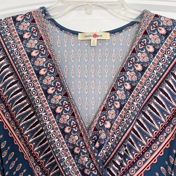 Wishful Park Juniors Print Dress NWOT! - Picture 2 of 7